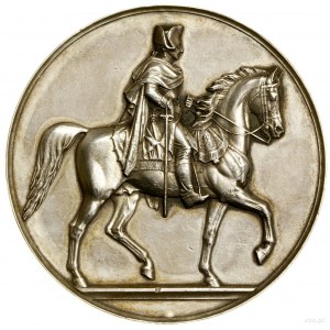 Medaglia per commemorare l'inaugurazione della statua equestre di Federico...