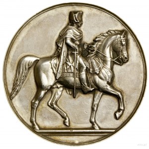 Medaila na počesť odhalenia jazdeckej sochy Fredericka...