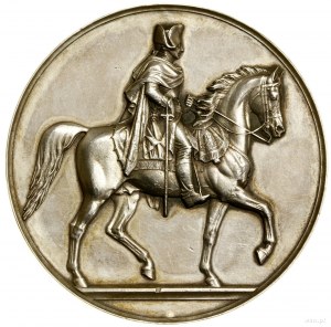 Medal na pamiątkę odsłonięcia pomnika konnego Fryderyka...