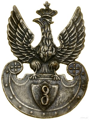 Eagle to cap, 1916, Vienna; Eagle with soldered numeral...