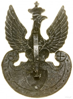 Eagle to cap, 1916, Vienna; Eagle with soldered numeral...