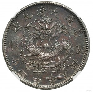 1 dollaro, 24° anno Kuang-hsu (1898), Fengtian; Kann 244, K...