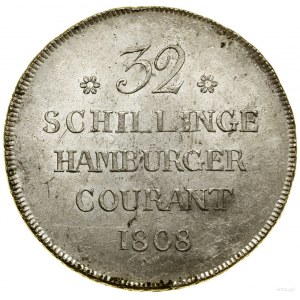 32 Schillinge, 1808 HSK; AKS 12, Gaedechens 655; Silber, ...