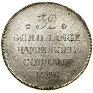 32 shillings, 1808 HSK; AKS 12, Gaedechens 655; silver, ...