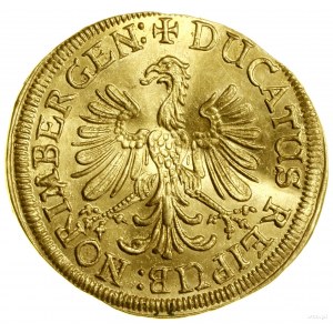 Ducat, 1640, Norimberg; Av: Eagle, DUCATUS REIPUB NORI....