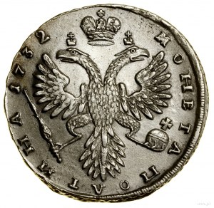 Poltina, 1732, Kadashevsky Dvor (Moskva); trillium na k...