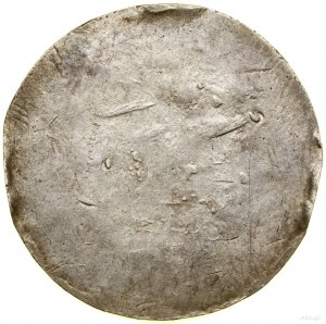 Thaler unilatéral, 1580, Sibiu ; Deux anges soutenant un...