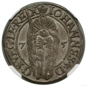 1 öre, 1575, Stockholm ; SM 71, SMB 73 ; pièce en bon état ...