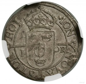 1 öre, 1575, Sztokholm; SM 71, SMB 73; moneta w ładnym ...