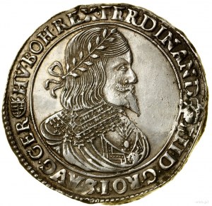 Thaler, 1650 KB, Kremnica; Av: Büste des Herrschers in einem Kranz aus...