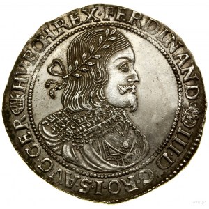 Thaler, 1651 KB, Kremnica; Av: Busta panovníka vo venci....
