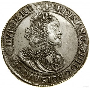 Thaler, 1653 KB, Kremnica; Av: Bust of ruler in wreath....