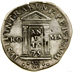 Teston, 1575, Řím; Svaté dveře; Berman 1151, MIR 1148....