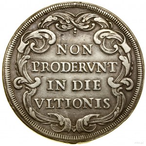 Piastra, 1682, Rome; on the reverse NON PRODERVNT IN DIE V....