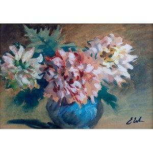 Erno Erb (1878 lub 1890 Lwów - 1943 tamże) - Kwiaty