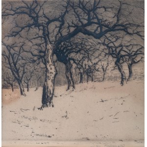 Jan Rubczak (1884 Stanisławów - 1942 Auschwitz) - Bezlistne drzewa w sadzie