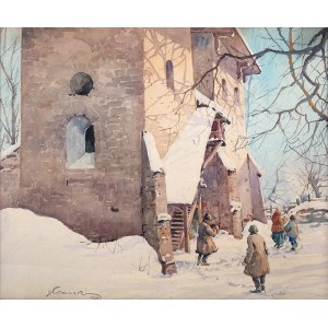 Stanisław Gibiński (1882 Rzeszów – 1971 Katowice) - Zimą, 1924 r.