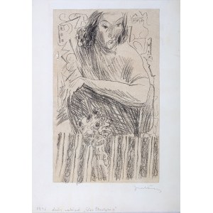 Andrzej Jurkiewicz (1907-1967) - Portret kobiety