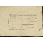 Pokladniční poukázka na 500 zl., 1831; série C, číslo...