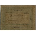Pokladniční poukázka na 500 zl., 1831; série C, číslo...