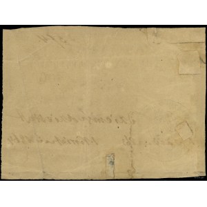 Awizacyja Rządu Narodowego, 1863; na papierze bez znakó...