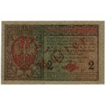 2 polské značky, 9.12.1916; generál, série A, číslování...