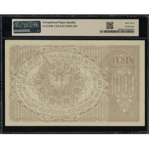 1.000 marek polskich, 17.05.1919; znak wodny „Orły i li...