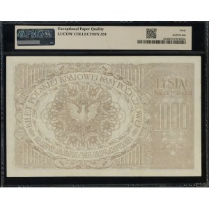 1.000 marek polskich, 17.05.1919; znak wodny „Orły i li...