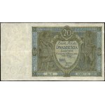 20 złotych, 1.03.1926; seria W., numeracja 2089732; Luc...