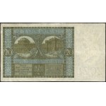 20 złotych, 1.03.1926; seria W., numeracja 2089732; Luc...