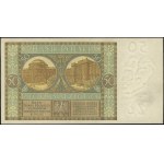 50 złotych, 1.09.1929; seria B.N. - rzadsza odmiana z k...