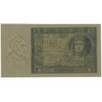 5 złotych, 2.01.1930; seria BH., numeracja 5643050; Luc...