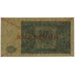 5 złotych, 15.05.1946; czerwone dwukrotne skreślenie i ...