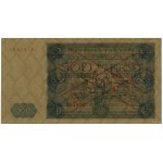500 złotych, 15.07.1947; obustronnie czerwony ukośny na...