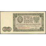 2 złote, 1.07.1948; seria BZ, numeracja 3855778, typ ze...