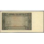 2 złote, 1.07.1948; seria BZ, numeracja 3855778, typ ze...