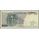 200 złotych, 1.06.1986; seria CR, numeracja 0406230; Lu...