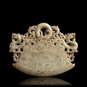 A LARGE ARCHAIC STYLE JADE AX