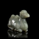 A GREEN JADE CAMEL