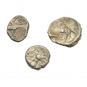 Celtic in Gallien quinar, mint 200-100 BC, Lot 3 coin