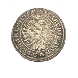 Silesia 3 Kreuzer LEOPOLD I. 1696 Brieg