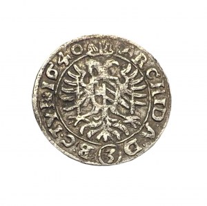 Austria 3 Kreuzer 1640 FERDINAND III. Vienna R! Just. Better year