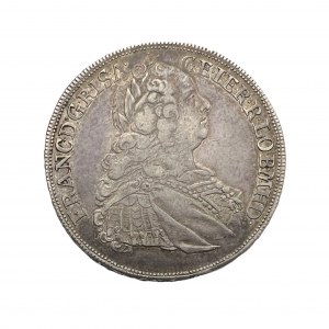 Austria ½ Thaler 1751 GR FRANCIS I. of LORRAINE Just.