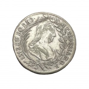 Austria 20 Kreuzer 1767 I.C. S.K. MARIA THERESIA Vienna