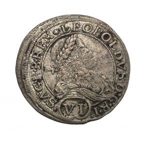 Austria VI. kreuzer 1677 LEOPOLD I. Vienna