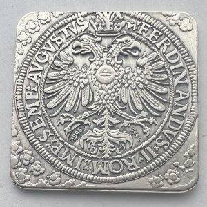 Austria Ag privat coinage 1996 1 Thaler clipe FERDINAND Punch