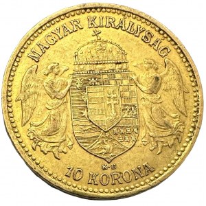 Austria -Hungary 10 Corona Hungary 1894 K.B. FJI.