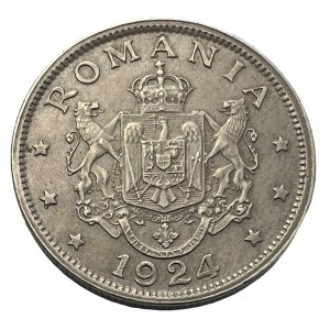 2 Lei 1924 W/o Kingdom FERDINAND I.