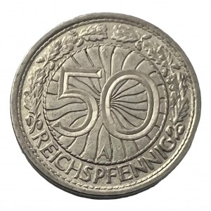 Deutches Reich 50 Reichspfennig 1935 A
