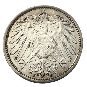 Deutches Reich 1 Mark 1905 E small shield
